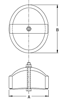 Dimensional Drawing for Inspection Ports