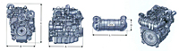 Deutz® 92 Millimeter (mm) Bore Diesel Engine (D 2.9 L4, TD 2.9 L4, and TCD 2.9 L4) - 2