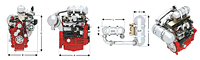 Deutz® 98 Millimeter (mm) Bore Diesel Engine (TD 3.6 L4, TCD 3.6 L4, and TCD 3.6 L4) - 2